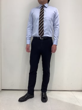 BRICK HOUSE シャツ工房 大和郡山イオンモール店さん(メンズ・176cm)の春コーディネート