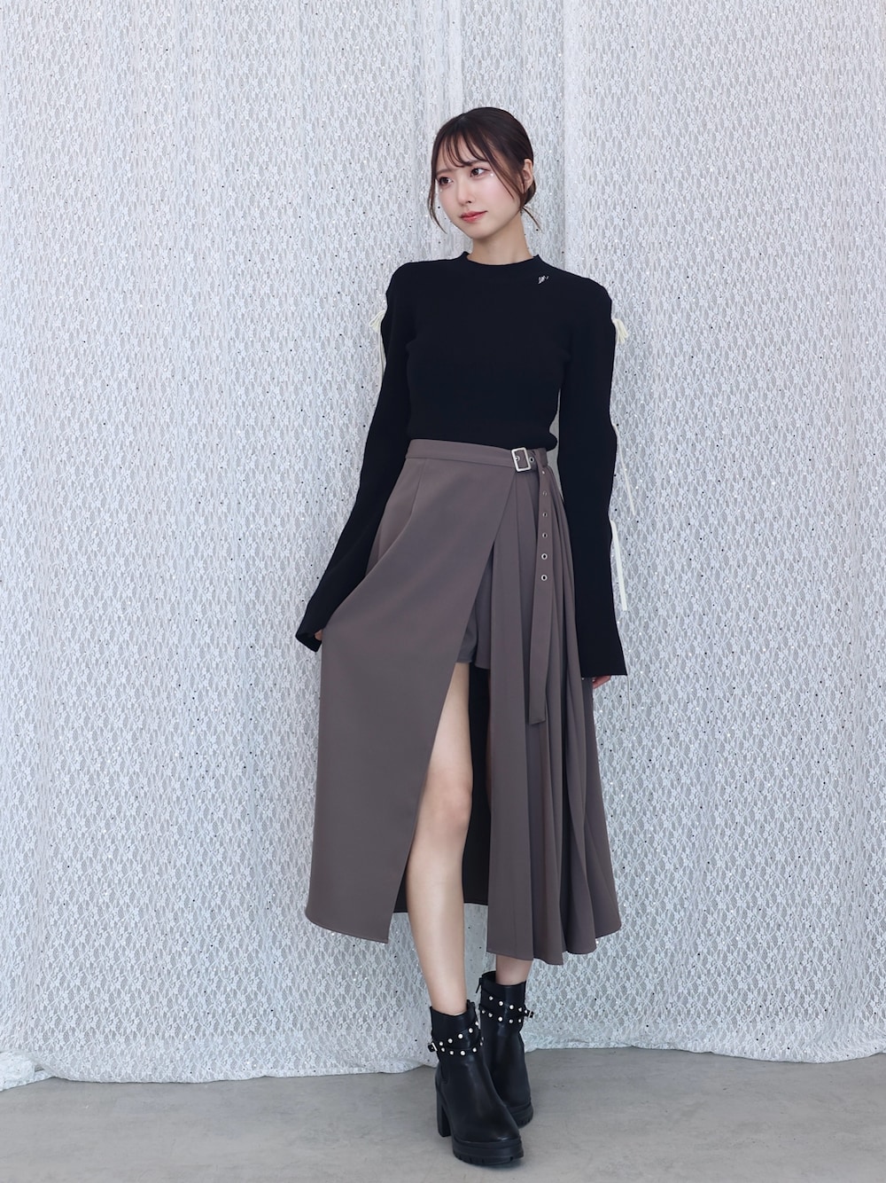 帆乃佳(EATME)｜EATMEのブーツを使ったコーディネート - WEAR 
