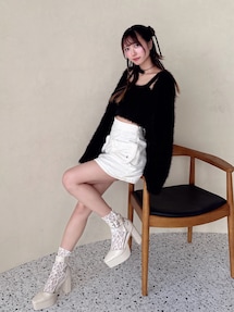 ✨新品未使用✨EATME ベルトパンプス アイボリー チャンキーヒール ベルトパンプス｜イートミー（EATME）アウトレット公式通販