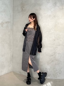 イートミー EATME レースアップスニーカーサンダル （ブラック