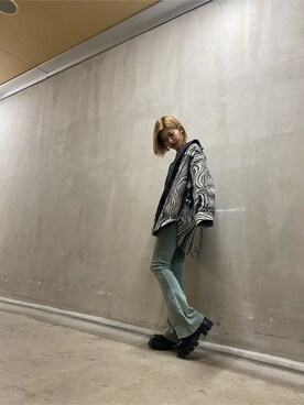 加納沙耶佳さん（レディース・152cm）の秋コーディネート