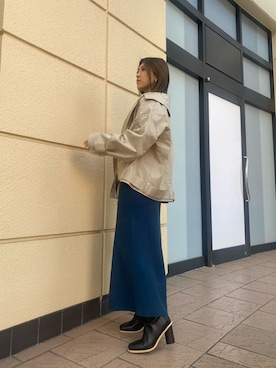 加納沙耶佳さん(レディース・152cm)の冬コーディネート