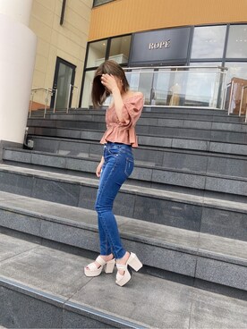 加納沙耶佳さん(レディース・152cm)の夏コーディネート