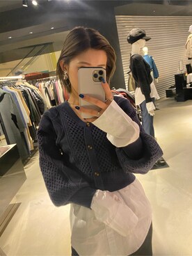 加納沙耶佳さん(レディース・152cm)の冬コーディネート