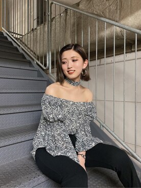 加納沙耶佳さん（レディース・152cm）の春コーディネート