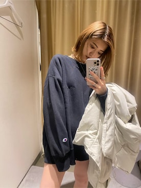 加納沙耶佳さん(レディース・152cm)の秋コーディネート