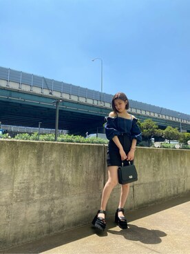 加納沙耶佳さん（レディース・152cm）の夏コーディネート