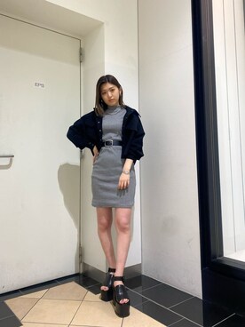 加納沙耶佳さん（レディース・152cm）の春コーディネート