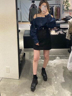 加納沙耶佳さん（レディース・152cm）の春コーディネート