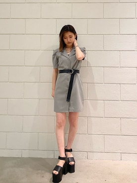 加納沙耶佳さん（レディース・152cm）の春コーディネート