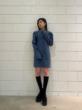 加納沙耶佳さん(レディース・152cm)の冬コーディネート