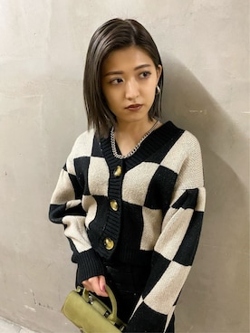 加納沙耶佳さん(レディース・152cm)の冬コーディネート