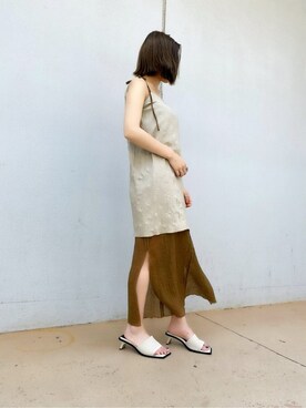 加納沙耶佳さん（レディース・152cm）の夏コーディネート