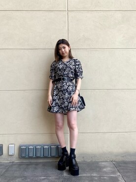 加納沙耶佳さん(レディース・152cm)の春コーディネート