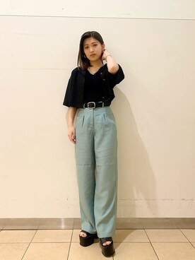 加納沙耶佳さん（レディース・152cm）の春コーディネート