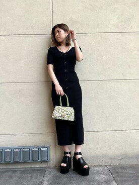 加納沙耶佳さん(レディース・152cm)の春コーディネート