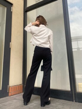 加納沙耶佳さん(レディース・152cm)の冬コーディネート