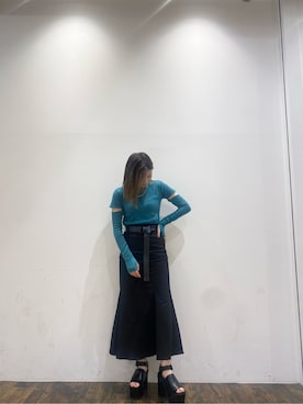 加納沙耶佳さん（レディース・152cm）の春コーディネート