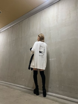 加納沙耶佳さん（レディース・152cm）の秋コーディネート