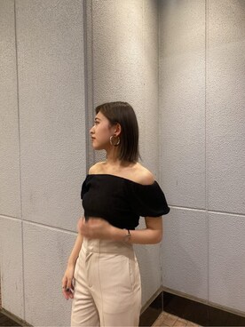 加納沙耶佳さん（レディース・152cm）の夏コーディネート