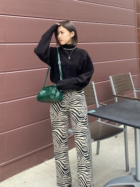 加納沙耶佳さん（レディース・152cm）の秋コーディネート