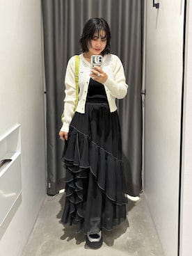 「PAGEBOY（ページボーイ）のアイテム（サンダル）」を使った、imamuuさん（レディース・154cm）の春コーディネート