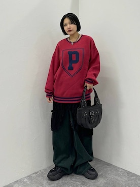 「アイテム（ワンピース/ドレス）」を使った、imamuuさん（レディース・154cm・20代）の秋コーディネート