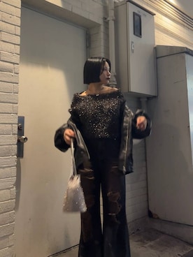「アイテム（ブルゾン）」を使った、imamuuさん（レディース・154cm・20代）の秋コーディネート