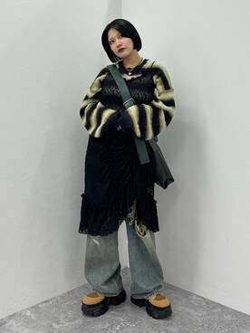 「アイテム（ワンピース/ドレス）」を使った、imamuuさん（レディース・154cm・20代）の秋コーディネート