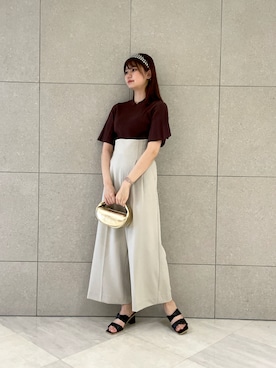 「Te chichi（テチチ）のアイテム（財布/小物）」を使った、salt*°さん（レディース・167cm）の春コーディネート