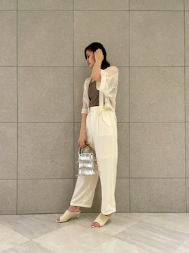 「いいね返し」｜salt*°さん（レディース・167cm）の夏コーディネート