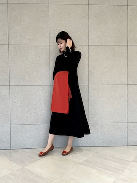 「いいね返し」｜「アイテム（ワンピース/ドレス）」を使った、salt*°さん（レディース・167cm）の冬コーディネート
