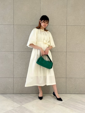 「Te chichi CLASSIC（テチチクラシック）のアイテム（ワンピース/ドレス）」を使った、salt*°さん（レディース・167cm）の春コーディネート
