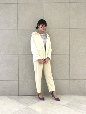 「いいね返し」｜「アイテム（ブルゾン）」を使った、salt*°さん（レディース・167cm）の冬コーディネート