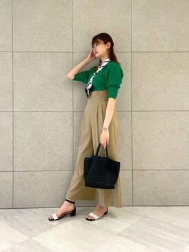 「Te chichi（テチチ）のアイテム（財布/小物）」を使った、salt*°さん（レディース・167cm）の春コーディネート