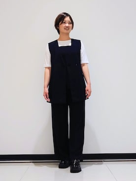「UNTITLED（アンタイトル）のアイテム（ワンピース/ドレス）」を使った、gissyさん（レディース・161cm）の春コーディネート