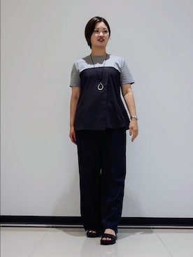 「大人カジュアルコーデ」｜「アイテム（その他）」を使った、gissyさん（レディース・161cm）の夏コーディネート