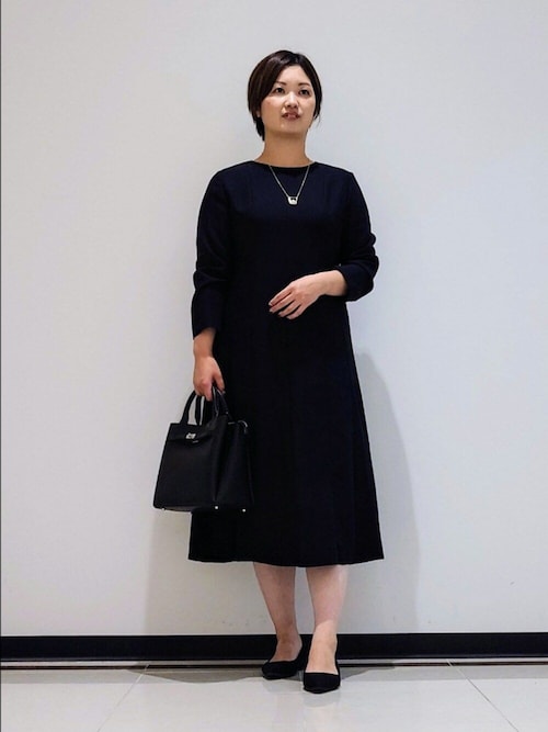 セール】【洗える／UVケア】ジョーゼットフレアワンピース（ワンピース