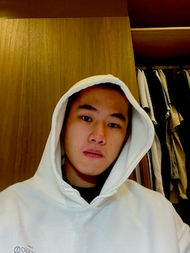 「BEAMS（ビームス）のアイテム（パーカー）」を使った、jasonsu48さん（メンズ・176cm）の春コーディネート