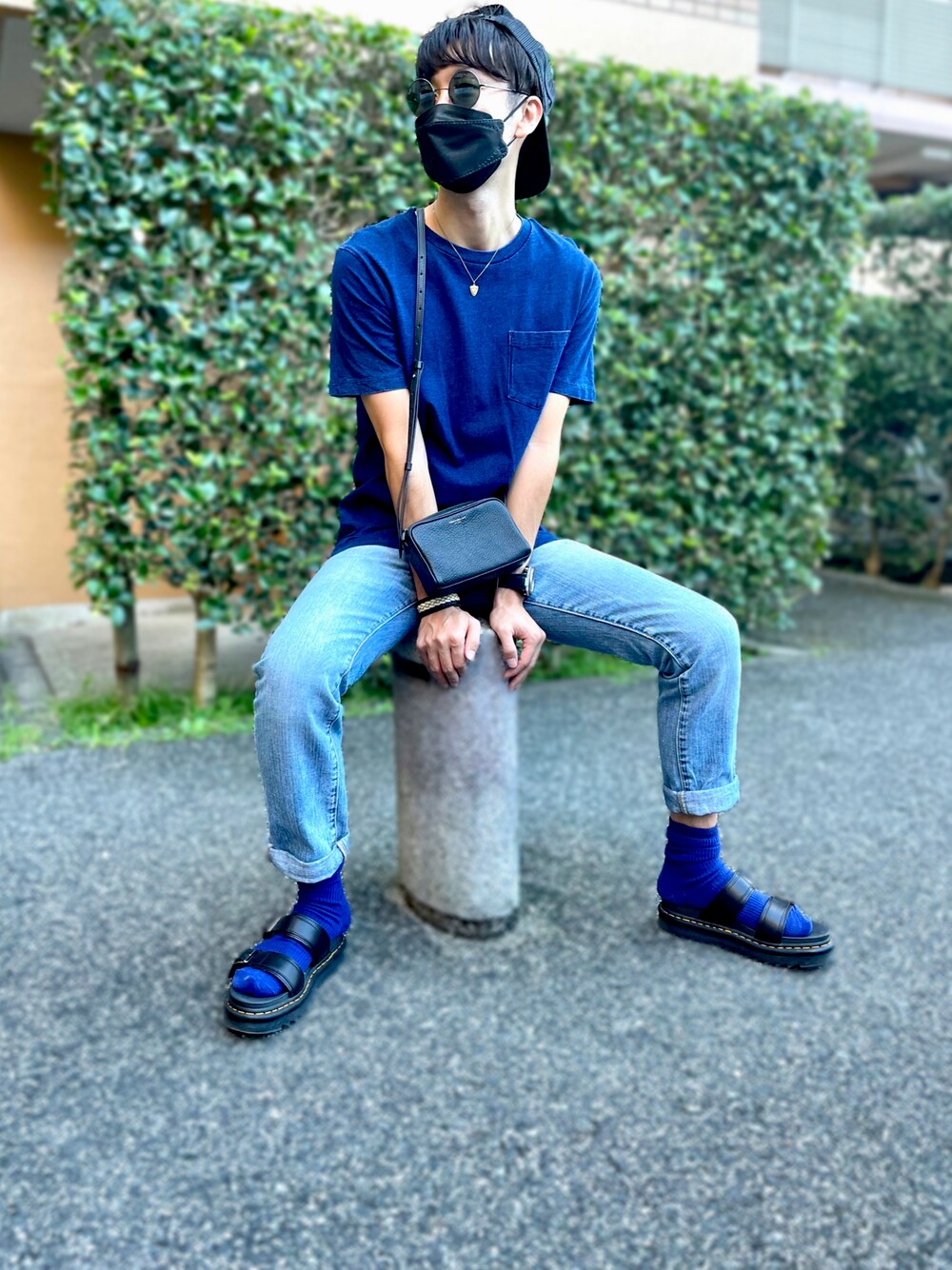 ベンチ シャークソール レザー サンダル L ブラック シューズ 厚底 26㎝ style_owt-4001_naoko – OWNth