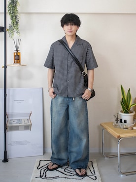 ともきさん（メンズ・168cm）の夏コーディネート
