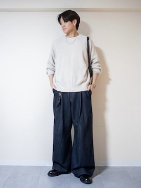 「アイテム（腕時計）」を使った、ともきさん（メンズ・168cm）の秋コーディネート