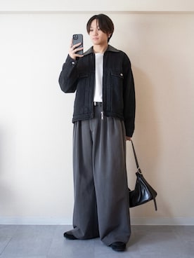 「アイテム（ジャケット/アウター）」を使った、ともきさん（メンズ・168cm）の冬コーディネート