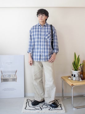 「CASIO(カシオ)のアイテム」を使った、ともきさん(メンズ・168cm)の春コーディネート