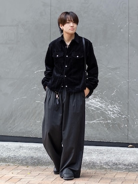 「アイテム（キーホルダー）」を使った、ともきさん（メンズ・168cm）の秋コーディネート