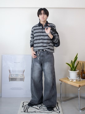 「CASIO（カシオ）のアイテム」を使った、ともきさん（メンズ・168cm）の春コーディネート