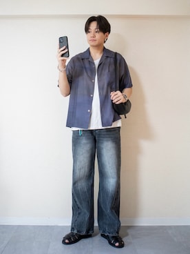「アイテム（腕時計）」を使った、ともきさん（メンズ・168cm）の夏コーディネート