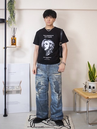 「Timberland(ティンバーランド)のメンズ クレスト フィールド レースアップ ウォータープルーフ シューズ - ブラック(ドレスシューズ)」を使った、ともきさん(メンズ・168cm)の夏コーディネート