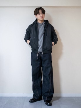 「アイテム（腕時計）」を使った、ともきさん（メンズ・168cm）の秋コーディネート