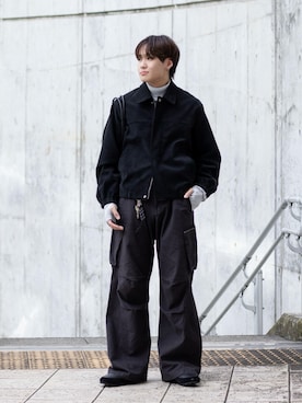 「アイテム（財布/小物）」を使った、ともきさん（メンズ・168cm）の秋コーディネート